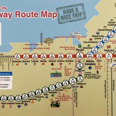 Toho Hotel Fukuoka Tenjin / Vacation Stay 78155 Екстериор снимка